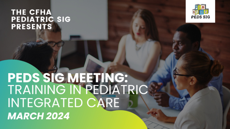 March 2024 Pediatrics SIG Meeting