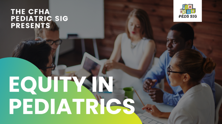 Pediatrics SIG Meeting: Equity in Pediatrics