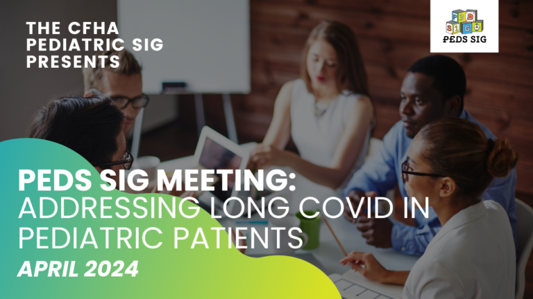 April 2024 Pediatrics SIG Meeting